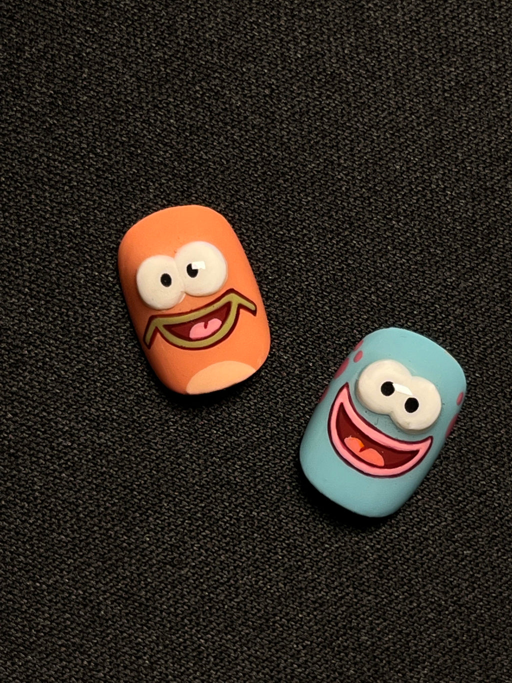 Press-on nails(SpongBob）